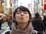 【キス顔】　25年05月21日　三重県　伊賀市　キス顔　　#キス顔　#チューして　#AIart　　　