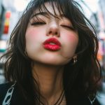 【キス顔】 25年10月12日 大阪府 池田市 ディープキス  #キス顔 #チューして #AIart